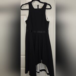 Calvin Klein Black High-Low Dress – Size 8